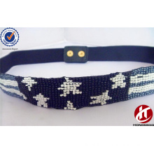 Hangzhou Trading wholesale handmade plastic fashion ladies beaded belt